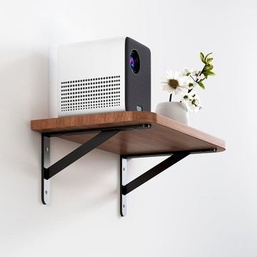 免運 支架 投影儀支架 隔板投影儀支架托架墻壁墻上置物架壁掛承重托板固定三角支架支撐 可開發票 全館五折 工廠現貨直銷 新品特價 d9046