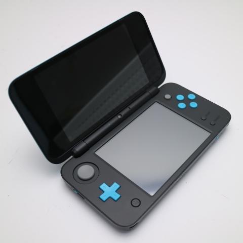 美品 NEWニンテンドー2DS LL ブラック×ターコイズ 即日発送 2DS