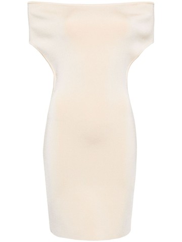Jacquemus - La Robe Cubista minidress - women - Viscose/Elastane - 34 - Yellow