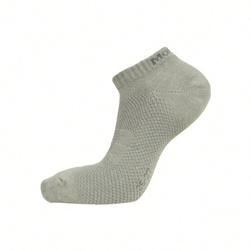 FootSpa萊卡透氣運動船襪 - L橄欖灰