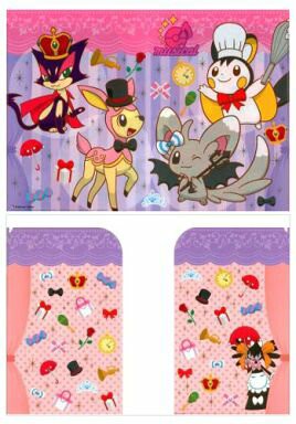 神奇寶貝音樂劇A4雙口袋Clear File精靈寶可夢口袋妖怪中心限定