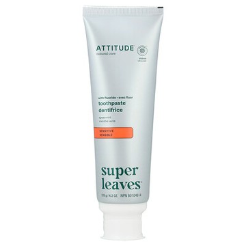 ATTITUDE, Super Leaves™，敏感適用牙膏，留蘭香味，4.2 盎司（120 克）