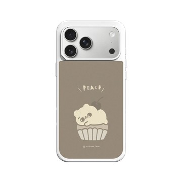 iPhone 17 Pro Max SolidX 白 - 爽爽貓 Song Song Meow by SECOND - 一塊爽貓蛋糕