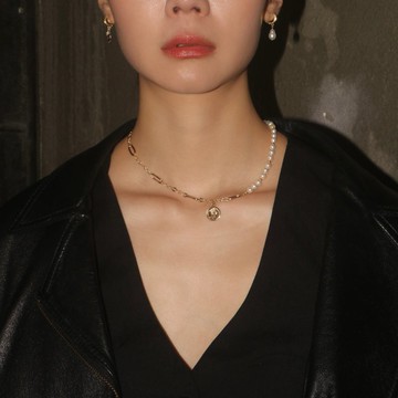 Empire 不對稱淡水珍珠項鍊・聖誕禮盒・客製化禮物