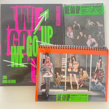 ⭐韩国代购正版⭐【官方正品】首批 BABYMONSTER 宝怪 - 迷你2辑 [WE GO UP]正品