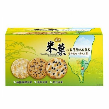 [COSCO代購6] C120108 WANT WANT 旺旺 ASSORTED RICE CRACKERS 嚴選米果827公克