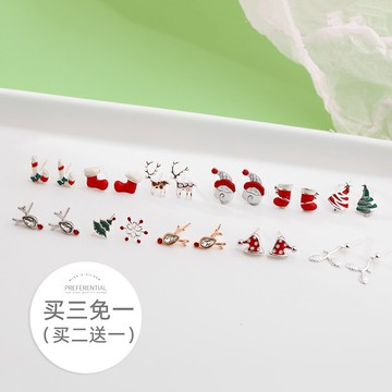 【Z小姐】特價優惠耳釘女純銀簡約小巧可愛耳釘小清新耳環耳飾1入