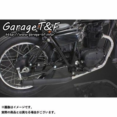 SALE／55%OFF】 HMS カワサキ 250TR 100φ砲弾マフラー SUS 3曲げ Type3