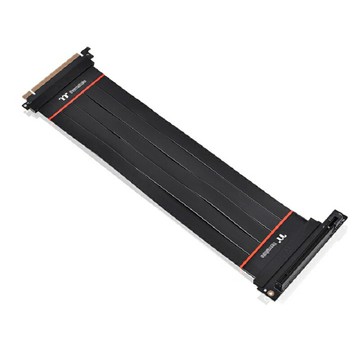 【獨家！另享10%回饋】曜越 Premium PCI-E 4.0延長線 300mm 配備垂直轉接器/AC-058-CO1OTN-C2