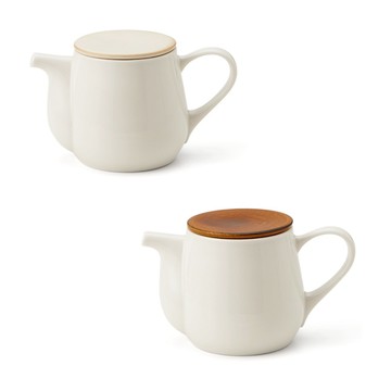 【 日本 深山 miyama 美濃燒 】 Bico 平蓋 質感 樸素 茶壺 日本茶壺 美濃燒茶壺 西式茶壺