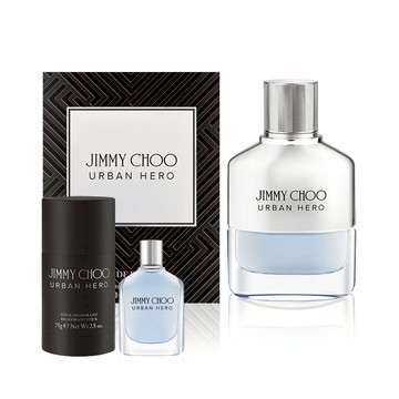 【JIMMY CHOO】URBAN HERO淡香精50ml(贈體香膏+小香乙瓶)