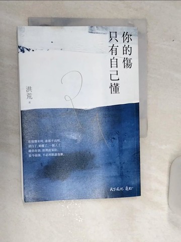 【書寶二手書T7／短篇_REA】你的傷只有自己懂_洪荒