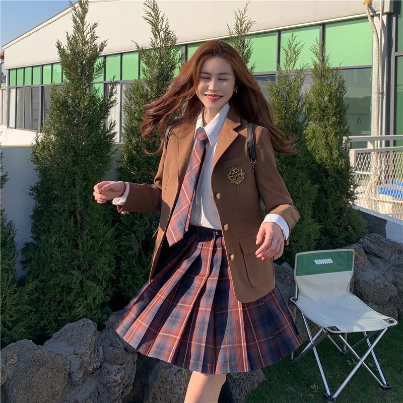 jk制服韓国ファッションコート/ オーバー 学院風コート/学生ジャケット 通販 LINEポイント最大1.0%GET LINEショッピング