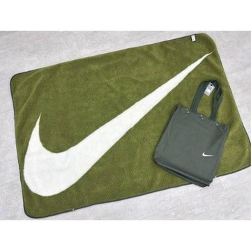 【NIKE】 海外限定 毛毯 毯子+托特包 TL012-301A