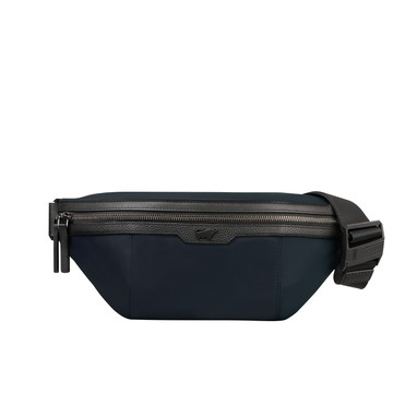 BRAUN BUFFEL 台灣總代理 密斯特-N 腰胸包-藍色/BF543-07-NY