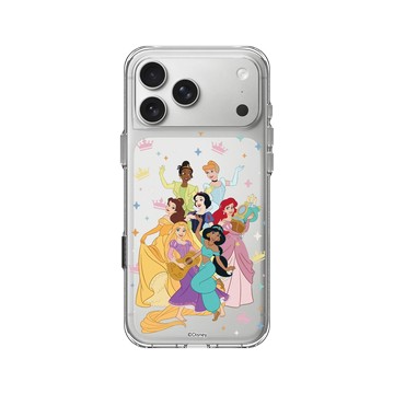 iPhone 17 Pro Max Clear Case（相機按鈕） 透明 - 迪士尼-公主系列 Disney Princess - 迪士尼公主 - 公主角色集合