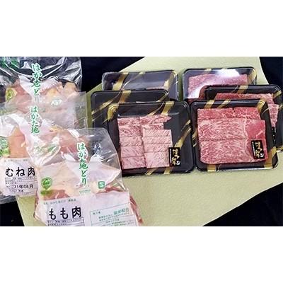 ふるさと納税 飯塚市 博多和牛はかた地どり　バラエティーセット