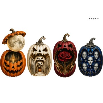 【9 月新品】20-154-0187 剪貼紙 瘋狂哥德萬聖節