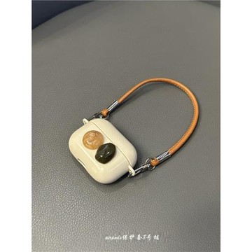 簡約個性幾何適用蘋果無線藍牙airpods pro1代耳機保護套2代3代殼