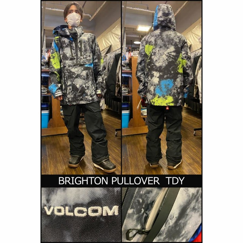 21-22 VOLCOM/ボルコム BRIGHTON pullover メンズ レディース 防水プル 