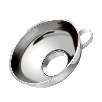 AHOYE 大口徑漏斗 14.8 x 14.8 x 5.8cm  銀色  1個