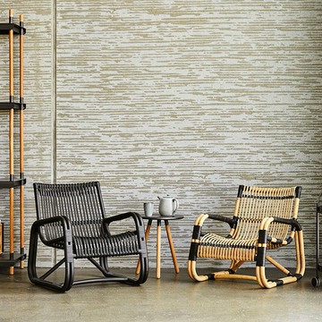 ins日式戶外藤編沙發椅陽台靠背椅單人休閒家用老人藤椅民宿躺椅