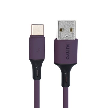 KINYO Type-C液態矽膠傳輸線線 USB-C903