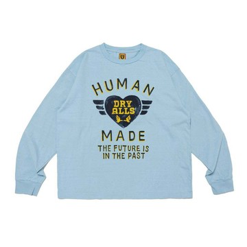 AirRoom正品 2024AW HUMAN MADE GRAPHIC L/S T-SHIRT 軍事風 繪圖 愛心 長T
