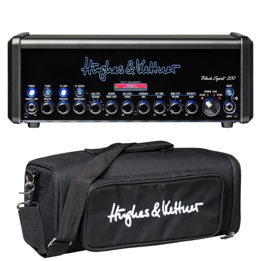 Hughes＆Kettner HUK-BS200 H Black Spirit 200 ギターアンプヘッド 専用キャリーバッグセット