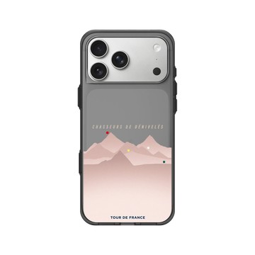 iPhone 17 Pro Max Clear (相機按鈕) 酷墨灰 - Le Tour de France - Climb Hunters