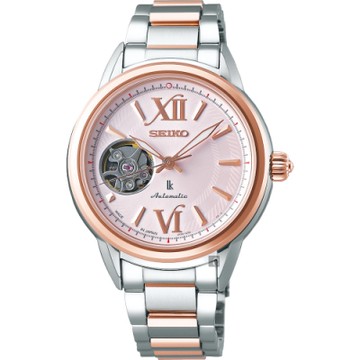 SEIKO 精工 LUKIA 羅馬開芯鏤空機械女錶 新春換新 送禮首選-33.9mm (SSA796J1)_SK045