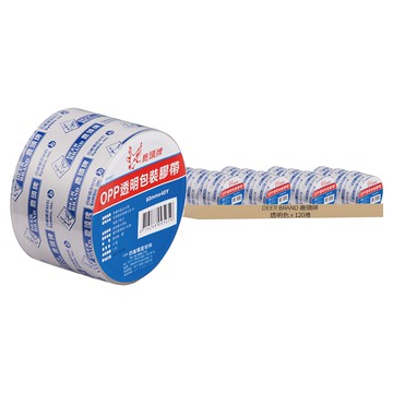 DEER BRAND 鹿頭牌 OPP超透明膠帶 60mm x 36.4m PPS7  120捲  透明色