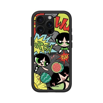 iPhone 16 Pro Mod NX 黑 - The Powerpuff Girls 飛天小女警 - 毛毛