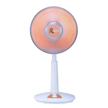 雙星牌 12吋桌立型碳素定時電暖器 傾倒自動斷電 護網面植絨毛 不燙手  TS-1231