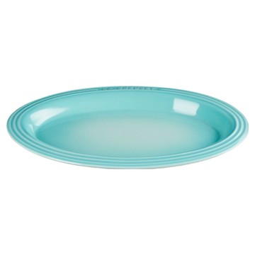 LE CREUSET 輕虹霓彩系列橢圓盤  薄荷綠  25cm  1個