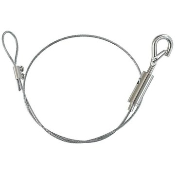 裝飾吊碼吊繩掛畫繩彈簧扣吊鉤燈具配飾鋼絲繩掛繩固定繩軌道包塑