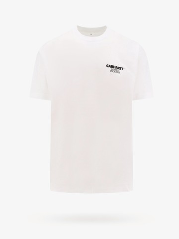 Organic cotton t-shirt with frontal logo - CARHARTT WIP - gender_Man