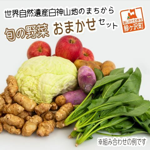 世界自然遺産白神山地のまちから～旬の野菜おまかせセット～