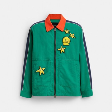 COACH | BRAIN DEAD RACER 錦綸外套