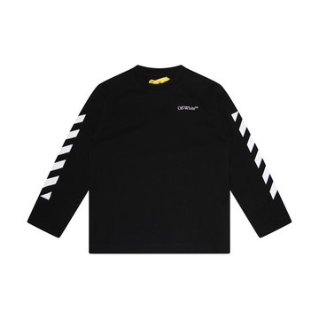 Off-white - Black Cotton T-shirt