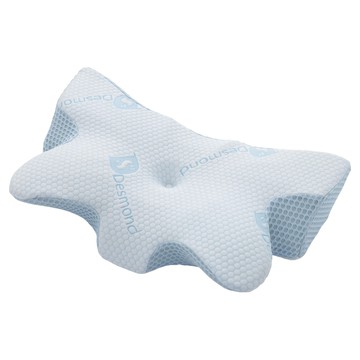 Ishur 伊舒爾 急凍涼感蝶翼枕  石墨烯/冰絲面料  支撐頸椎  60 × 40 × 12cn  1個  藍色