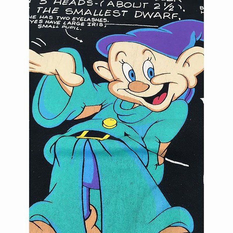古着 90s Disney 白雪姫 7人の小人 Dopey おとぼけ キャラクター