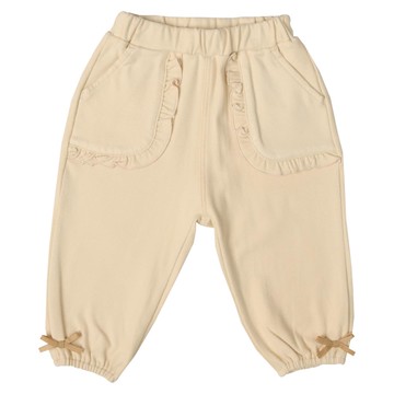 akachan honpo - 10分蓬蓬褲-淺卡其色