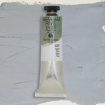 SENNELIER 申內利爾 Rive里夫專家級油畫顏料 金屬色 銀色 N130312.029  40ml  1色