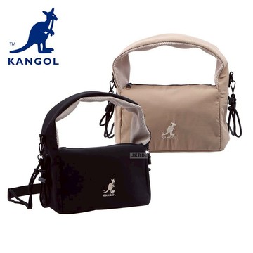 KANGOL 英國 袋鼠 尼龍抽繩背帶側背包【65251705】 包包 斜背包