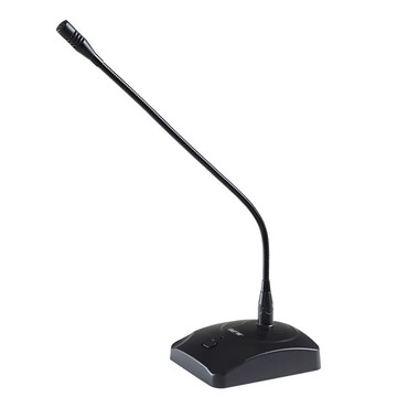 SAST/先科鵝頸式無線會議話筒桌面電容廣播有線臺式專業麥克風【Snowbelle優選】