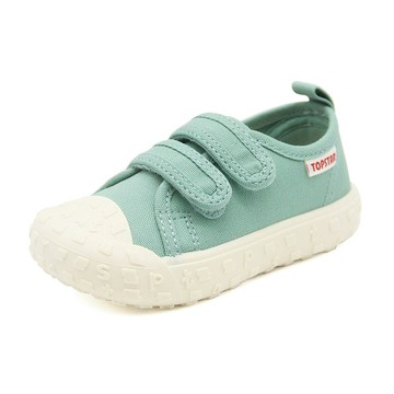 TOPSTAR - 防撞寬楦安全止滑帆布鞋/室內鞋-綠色