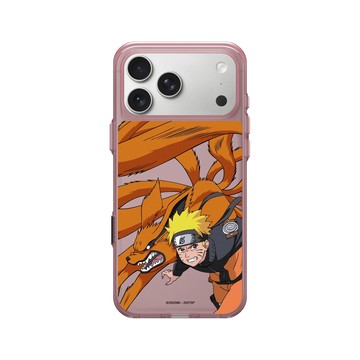 iPhone 17 Pro Max Clear (相機按鈕) 晶醺玫 - 火影忍者 Naruto - 漩渦鳴人&九尾