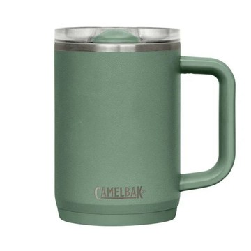 CamelBak Thrive Mug 18/8 防漏不鏽鋼日用保溫馬克杯500ml(保冰).水杯.茶杯/防漏杯蓋/CB2984301050 灰綠