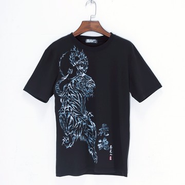 BIGTRAIN斜影大虎全棉男潮T-Z80252-80&88